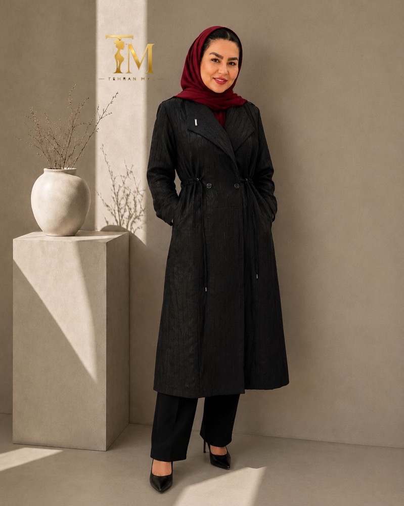 مانتو تابستانه یقه آمریکایی