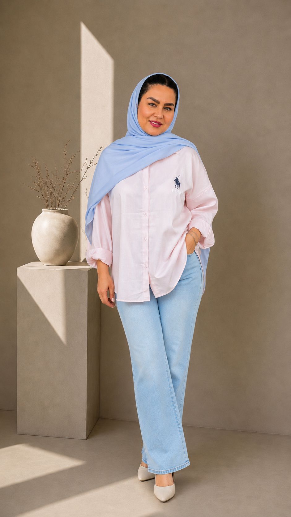 شومیز  خنک و تنفس پذیر پری